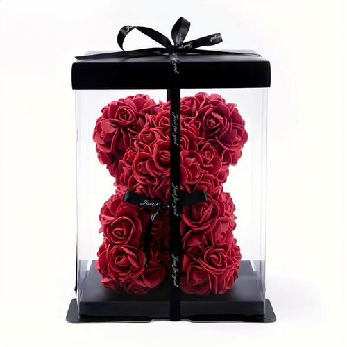 Pluszowy Miś z Kwiatów