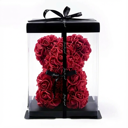 Pluszowy Miś z Kwiatów